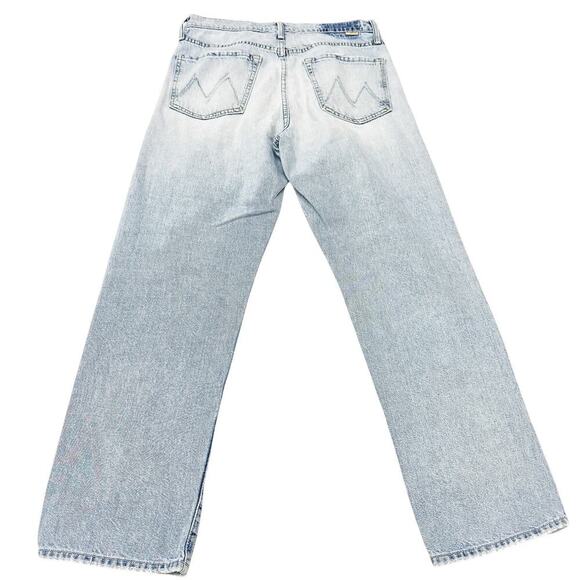 Mother Superior The Huffy Flood Mercy Button Fly Ripped Denim Jeans Size 28 - Picture 3 of 11